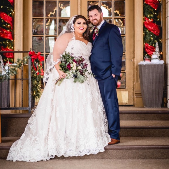 allure bridal plus size